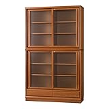 小島工芸 書棚 ミディアム サイズ:W1203×D400×H2003mm 引戸タイプ SP-120H 2131887