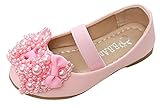 (コ-ランド) Co-land ガールズ シューズ プリンセス 女の子 フォーマル 靴 ドレス用 結婚式 発表会 リボン飾り 可愛い 18.3 ピンク