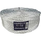 司化成工業:ツカサ PP融着三本撚ロープ(ツカサロープ)Y-8 Y-8 型式:Y-8