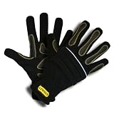 Stanley S77541 Large ProDex Synthetic Leather Palm with Slip-On Cuff