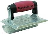 MARSHALLTOWN The Premier Line 834D 6-Inch by 4-3/8-Inch Heavy Duty Zinc Hand Groover with DuraSoft H