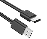 Displayport DP-DP ディスプレイポート 4K DPケーブル ケーブル DP to DP オス-オス DPポートからDPポート (2本, 1.8m)