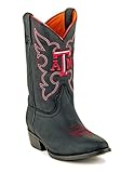 Gameday BoysレザーTexas A & Mカウボーイブーツ ブラック