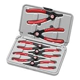 GearWrench 3859d 6 Piece cam-lockスタイルコンバーチブルスナップリングプライヤーセットby GearWrench