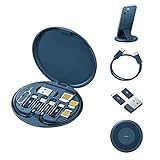 6in1 充電ケーブル 充電けーぶる タイプc 急速 データ転送 スマホスタンド付 スマートリンクカード カードサイズ マルチツール 充電ケ