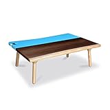 こたつ fake フェイク 120cm 長方形 幅120cm 奥行80cm 高さ38.5cm ウォールナット突板 デコラ Blue 長方形 木目座卓 コタツ レトロ 暖房テーブル 洋室 和室に合う炬燵 家具調コタツ 北欧風ジャパニーズデザイ