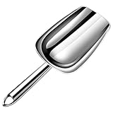 アイススイートスクープ ポータブル小麦粉ユーティリティスクープ ステンレス鋼の食品スクープ 耐久性のある台形形状のアイススクープ キャンディ