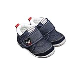 ファーストベビーシューズ　ベビー靴　選べる3色 (14.0cm, インディゴブルー)