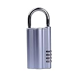 Giantree 4桁のリセット可能なヘビーデューティーコンビネーションロックジム、学校、ガレージ、ツールボックス、ガーデンゲート＆アウトドアシェッド、フェンス用