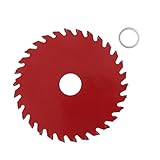 Baosity 110mm　木工チップソー　鋸刃　切断工具　ディスクホイール　超硬合金　40歯 /30歯選択　赤 - 30歯
