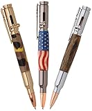 PSI Woodworking PKCPBAPAK 30 Caliber Bolt Action Bullet Cartridge Pen Kit Starter Package [並行輸入品]
