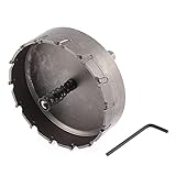 uxcell ホールソー HSS製ホールソー カッター　ドリルビット　90mmカット直径