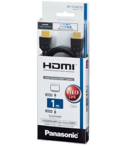 Amazon | パナソニック HDMIケーブル 3m ブラック RP-CHK30-K