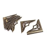 uxcell コーナークッション コーナーガード コーナープロテクター ブラケットプロテクター ジュエリー ボックス ケース 35mmx35mm 8個入り