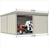 タクボガレージ　カールフォーマ　CS-SZ6260　多雪型　結露減少型　2台用　『シャッター車庫　ガレージ』 ムーンホワイト