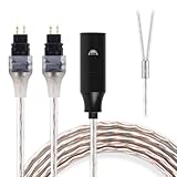 okcsc JBX ヘッドホンケーブル HD580 リケーブル イヤホン・ヘッドホン用 SENNHEISER用 HD600・HD650・HD25・HD660S・HD565・HD545等に適合 OFC 4芯 長さ1.5m 4Pin XLR