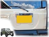 NTS GIKEN ナンバー移動キット JB64W / JB74W LEDランプ jimny 64 74 ナンバー移設 (ステンレス製（センタータイプ）)