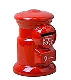 bestwoo Post Coin Bank Savings Money Jar for Kids Gifts 2.95 x 2.95 x 3.93 Inches レッド 4328009990