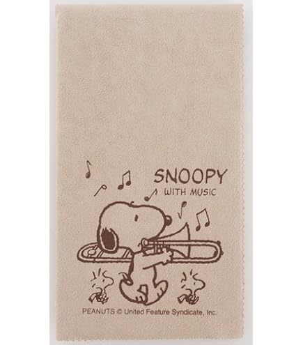 Amazon | SNOOPY with Music スヌーピー SCLOTH-CL 楽器用クロス | 木