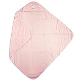 ベビー おくるみ タオル 90×90cm 綿100% ピンク うさぎ