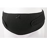 ピジョン）しっかりサポートささえ帯（ブラック） 【M-L】