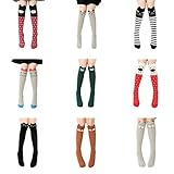Cartoon動物コットンKnee High Socks for Children US サイズ: M カラー: マルチカラー