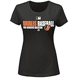 Baltimore Orioles Women 's Team Favorite Tシャツブラック( S )