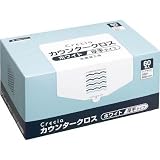 日本製紙クレシア:クレシア カウンタークロス 厚手タイプ ホワイト 65302 型式:65302（1セット:360枚入）