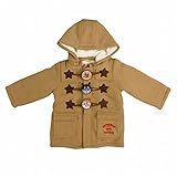 (バンダイ)BANDAI アンパンマン ダッフルコート 裏ボア 中綿入り ベージュ 95