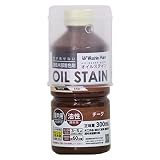 和信ペイント 油性オイルステイン むら無く着色・木目鮮明 チーク 300ml