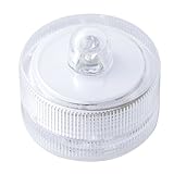 niceeshop(TM) 水中LEDキャンドルライト　アクアリウムキャンドルライト　潜水バッテリーレッド