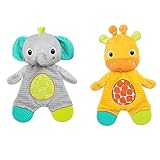 Bright Starts ブライトスターツ カサカサおもちゃ スナッグル&ティーズ(いぬ) (8916) by Kids II