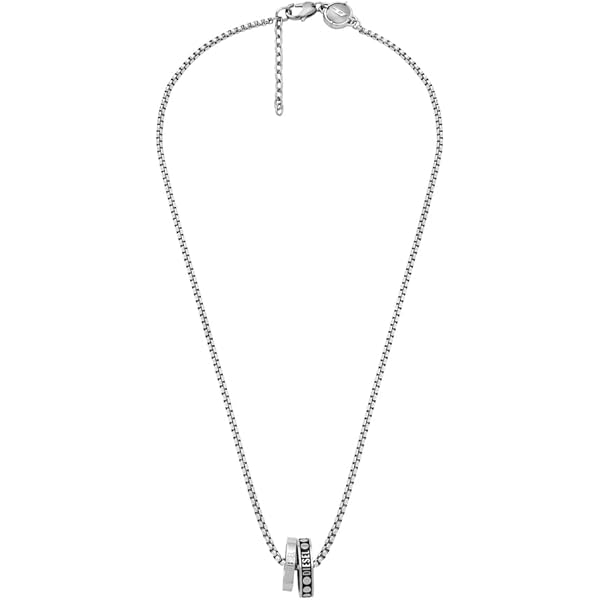 Amazon | ディーゼル ダブル リング ネックレス ペンダント DX1168040