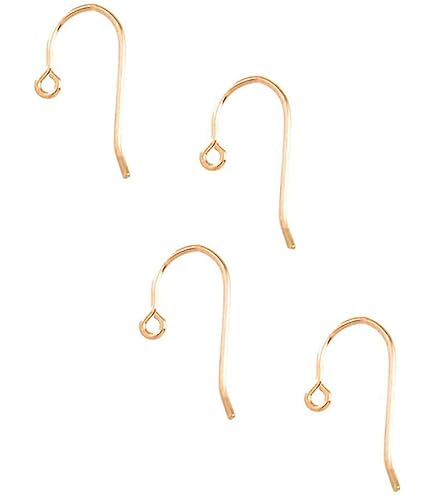 Amazon.co.jp: ピアス K18 フックピアス 18金 ピアス金具 1ペア