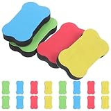 NUOLUX 黒板消し 磁気 イレーザー マグネット ホワイトボード用イレーザー 12個セット 家庭/学校/事務室用