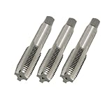 uxcell 転造タップ　ネジタップ 　テーパとプラグメトリックタップ 　M16 x 2.0mmピッチ　3個　16mm x 2.0mm