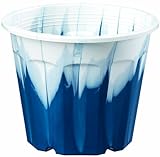 大和プラスチック 鉢・ポット 花鉢 4号 φ127×H97 ツートンブルー