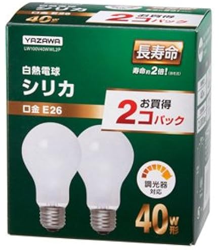 Amazon | オーム電機 長寿命白熱電球 E26 60W形 調光機能対応