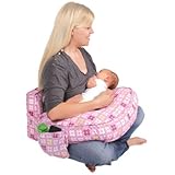 Leachco Ease Back Nursing Pillow - Pink by Leachco