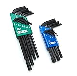 アレン59800 22 Piece Long Arm SAE /メトリック六角キーセット