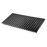 【100枚】 ユープラグトレイ 200穴 黒 26角×高43mm 10×20列 302×600mm タ種代不