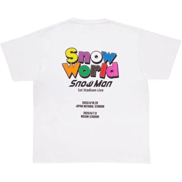 Man  WorldライブTシャツ肖像ver. 新品未開封】早い者勝ち 値下げ不可 SnowMan 1st Stadium Live
