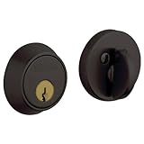Baldwin 8041.102 Traditional Single Cylinder Deadbolt Oil Rubbed Bronze 1-Pack [並行輸入品]