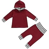Brightup赤ちゃんのスウェットシャツとスエットパンツ、幼児　女の子プリントパーカーとパンツ、プルオーバーとレギンス