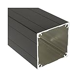 アルミ角パイプ 50×50mm ■ダークブロンズ ▼長さ51～100cm JQ5