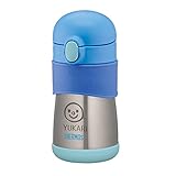 [名入れ無料 のし対応 ギフトラッピング済] (サーモス) THERMOS 水筒 290ml FFH-290TM 真空断熱 ベビートレーニングマグ 0.29L ワンタッチオープンタイプ (うさぎ, ブ