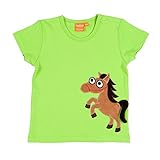 スウェーデンブランド　LIP FISH (リップ　フィッシュ）半袖Tシャツ　ホース（Ａグリーン）