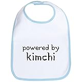 CafePress powered by kimchi Bib - Standard Sky Blue by CafePress