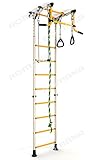 インドアKids Playground Set /ジムトレーニングスポーツセットwithアクセサリー機器: Trapezeバースイングセット、Climber、Gymnastic Rings /床と天井