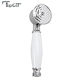 TAPCET Classicalシャワーヘッド真鍮ハンドヘルドヘッド6スタイルwith 2.0 GPM保存水色 TAPCET Asymden606